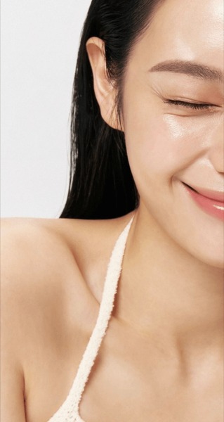 Natural glowing skin